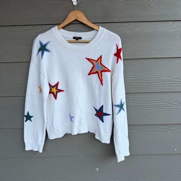 Rails Perci star cotton/cashmere sweater - Picture 2 of 7